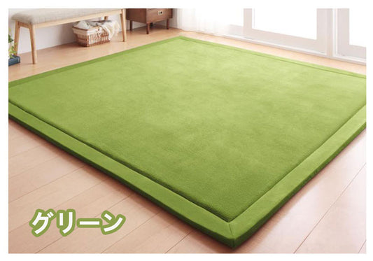 低反発 ラグ 250×250 極厚 30mm 夏用 カーペット 250 250 ラグマット おしゃれ 北欧 センターラグ 6畳 マイクロファイバー 絨毯 滑り止め 低反発カーペット フランネルラグ ふわふわ ウレタン クッションマット 厚手 大判 オールシーズン 快適 さらさら 通気性 肌触り良い