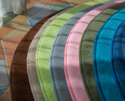 低反発 ラグ 円形 160 夏用ラグ 厚手 2cm ラグマット 夏用 円形ラグ 160cm 北欧 フランネルラグ ラグ 丸 洗える かわいい 大きい 丸型 絨毯 滑り止め ふわふわ おしゃれ マイクロファイバー 低反発 さらさら 通気性 肌触り良い クッションラグ 夏 通年 ペット 毛 つきにくい