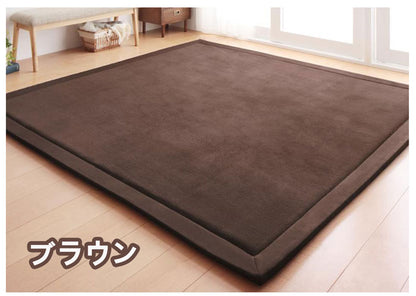 ラグ 260×260 低反発ラグ 夏用 カーペット 260 260 夏 ラグマット ふわふわ おしゃれ 夏用ラグ 厚手 2cm 北欧 センターラグ 6畳 マイクロファイバー 絨毯 滑り止め 低反発カーペット オーダー フランネル ラグ リビング かわいい オールシーズン 快適 さらさら 肌触り良い