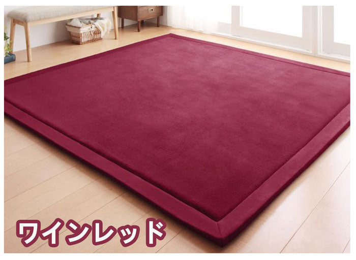 ラグ 260×260 低反発ラグ 夏用 カーペット 260 260 夏 ラグマット ふわふわ おしゃれ 夏用ラグ 厚手 2cm 北欧 センターラグ 6畳 マイクロファイバー 絨毯 滑り止め 低反発カーペット オーダー フランネル ラグ リビング かわいい オールシーズン 快適 さらさら 肌触り良い