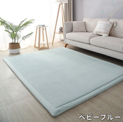 ラグ 260×260 低反発ラグ 夏用 カーペット 260 260 夏 ラグマット ふわふわ おしゃれ 夏用ラグ 厚手 2cm 北欧 センターラグ 6畳 マイクロファイバー 絨毯 滑り止め 低反発カーペット オーダー フランネル ラグ リビング かわいい オールシーズン 快適 さらさら 肌触り良い