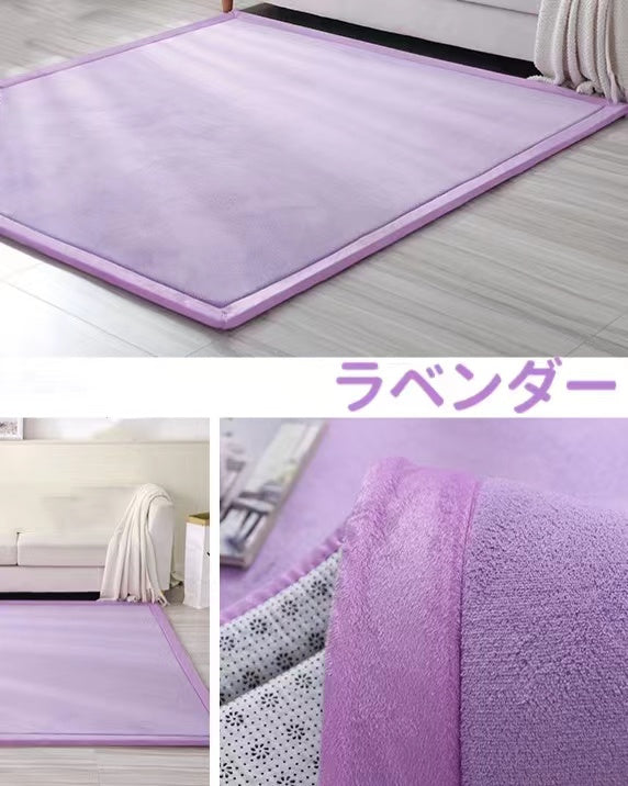 ラグ 260×260 低反発ラグ 夏用 カーペット 260 260 夏 ラグマット ふわふわ おしゃれ 夏用ラグ 厚手 2cm 北欧 センターラグ 6畳 マイクロファイバー 絨毯 滑り止め 低反発カーペット オーダー フランネル ラグ リビング かわいい オールシーズン 快適 さらさら 肌触り良い