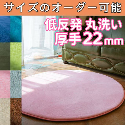 低反発 ラグ 厚手 2cm 円形 夏用ラグ ラグマット 夏用 円形ラグ 北欧 フランネルラグ ラグ 丸 洗える かわいい 大きい 丸型 絨毯 滑り止め ふわふわ おしゃれ マイクロファイバー 低反発 さらさら 通気性 肌触り良い クッションラグ 夏 通年 ペット 毛 つきにくい (Copy)