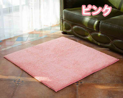 ラグ 正方形 厚手 2cm 低反発 ジョイントカーペット ジョイントラグ 洗える ラグマット おしゃれ ジョイントマット ふわふわ 大判 パズルマット 2センチ パズル 絨毯 夏 滑り止め ジョイント マット ふかふか かわいい カラフル ミックス パイル 短 肌触り良い